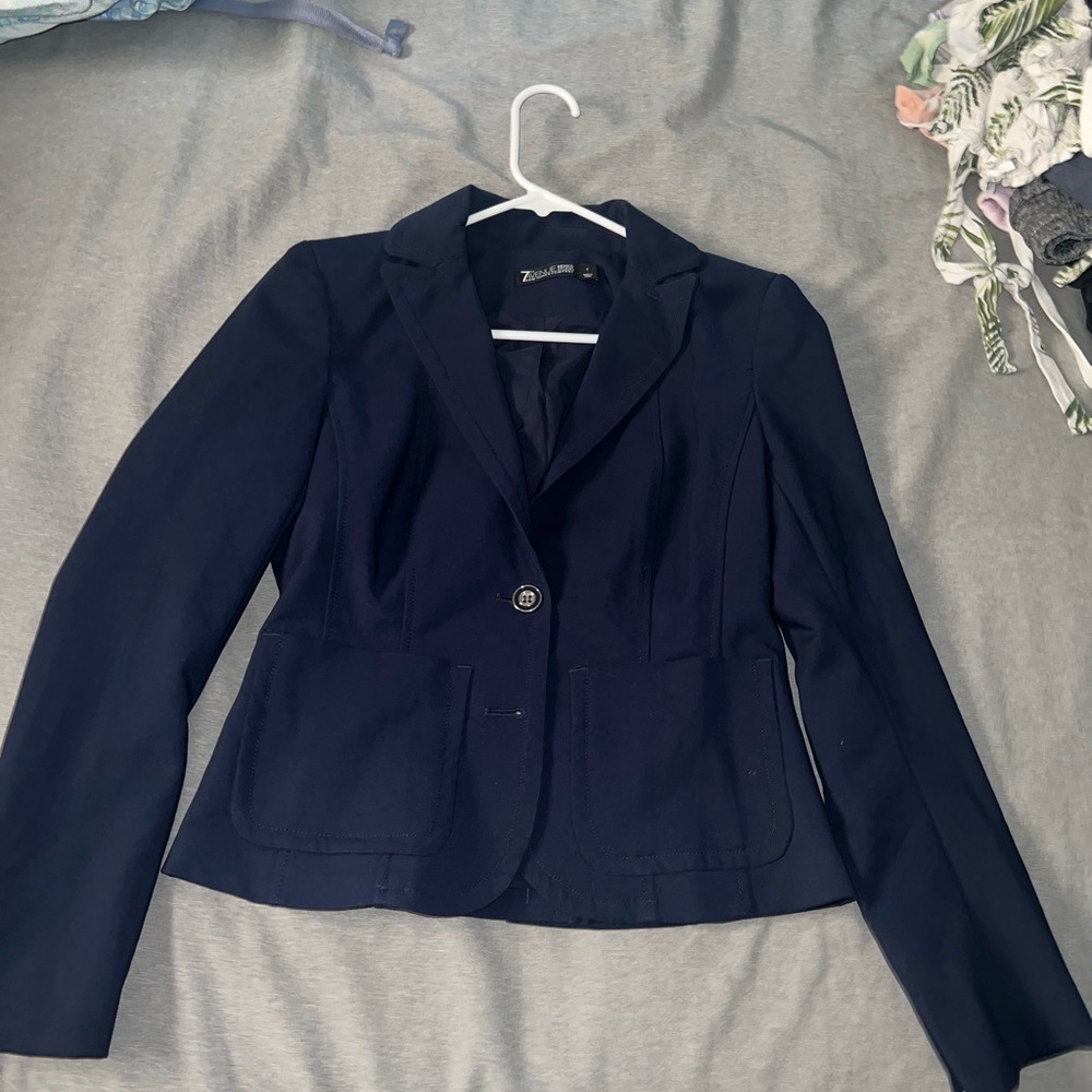 New York & Company Navy Blue Blazer, size 2, slightly worn